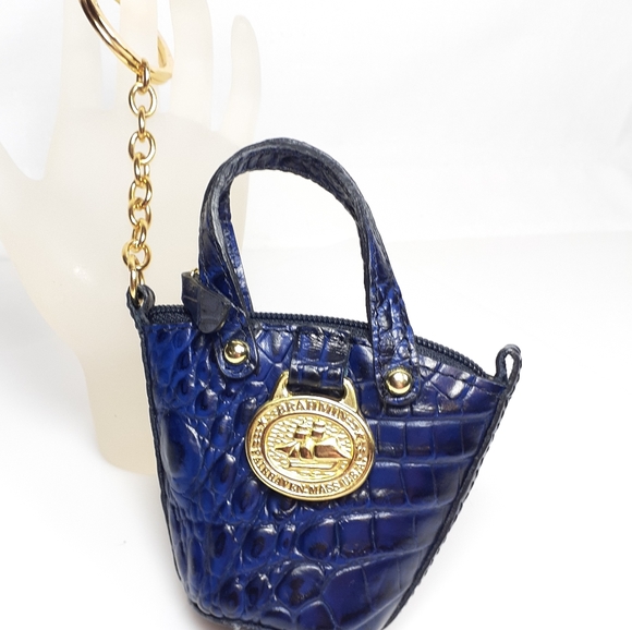 Bag Brahmin Keychain Brahmin Circular Leather Coin Purse Macy's